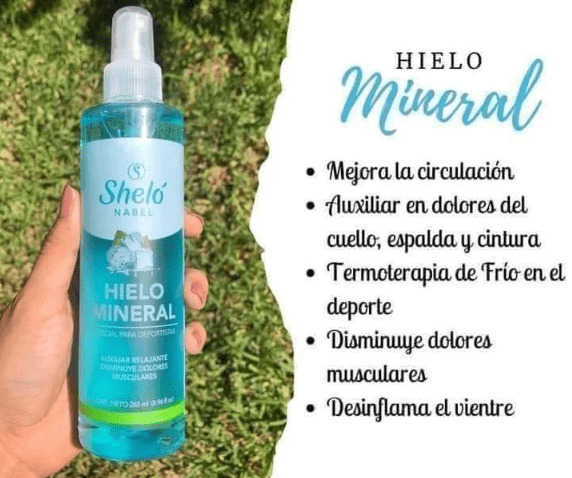 Shelo Nabel Hielo Mineral Relajante Muscular - Equipo Hope Garcia's LLC