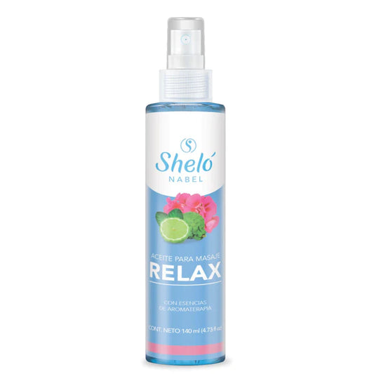 Shelo Nabel Aceite Relax Relajante Muscular - Equipo Hope Garcia's LLC