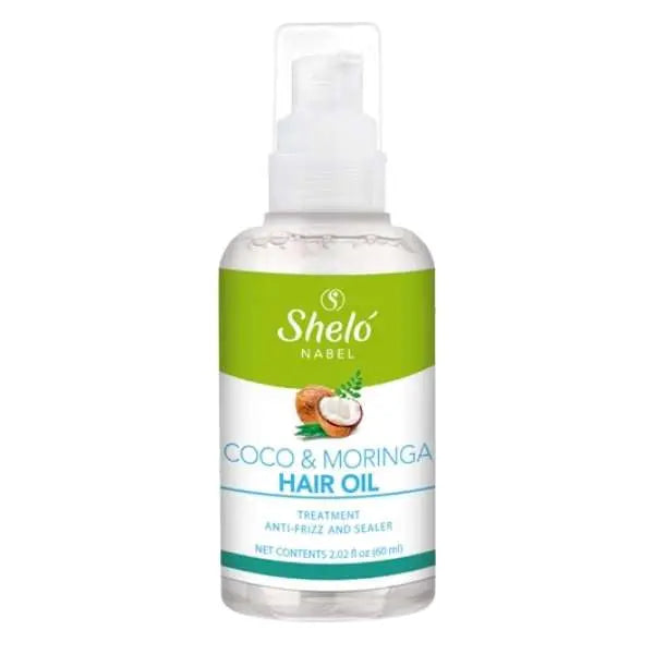 Shelo Nabel Aceite Anti-Frizz de Coco Y Moringa - Equipo Hope Garcia's LLC